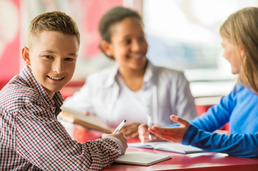 learning pod of students