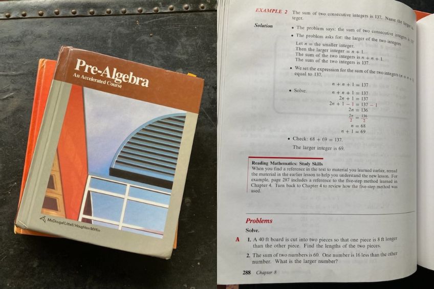 dolciani math textbook