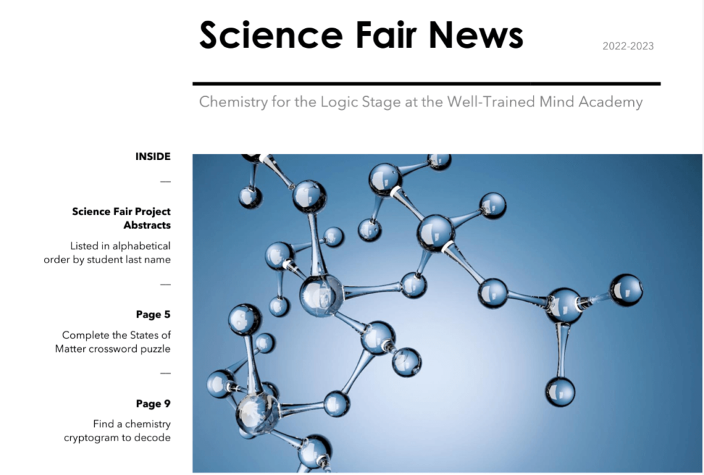 WTMA Science Fair 2023 Newsletter