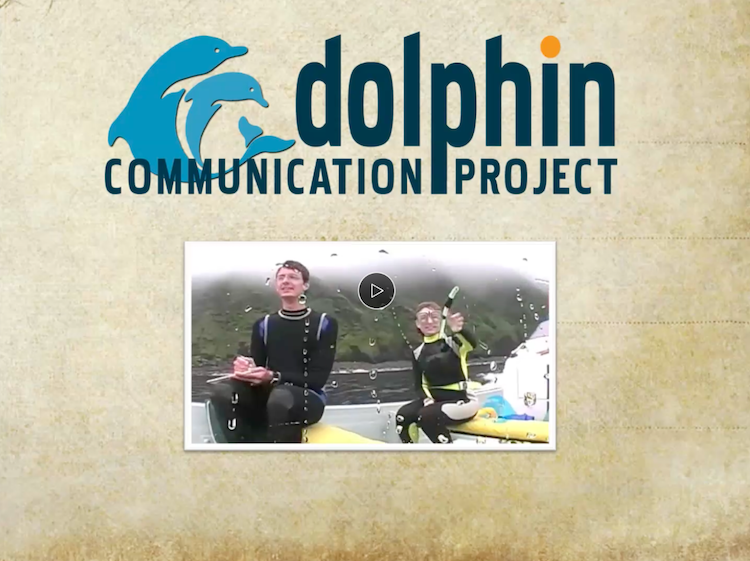 Justin Gregg and the dolphin communication project